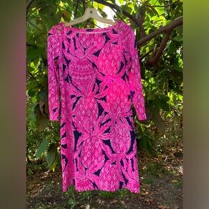✨⚡️💥Lilly Pulitzer Sophie Pink Coco Safari Dress Small